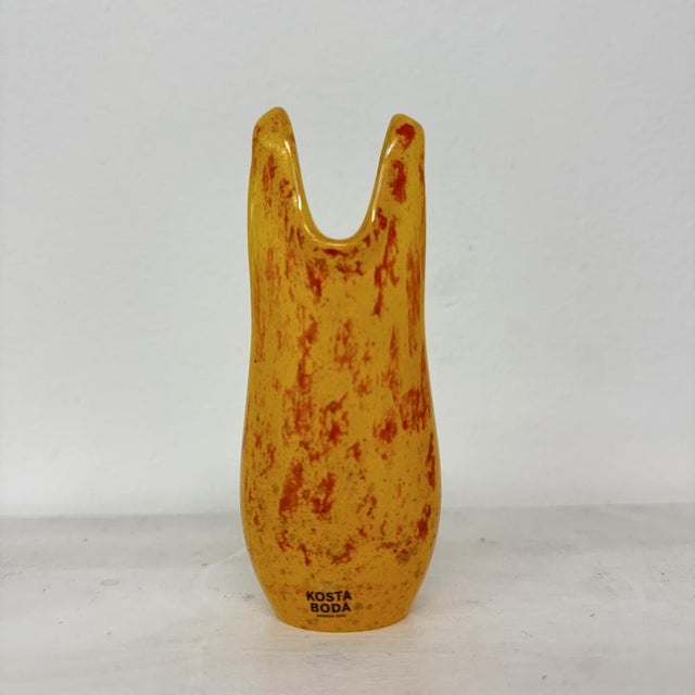 Bathing Suit Vase by Kjell Engman for Kosta Boda, Sweden, 1980s, in Flawless conditions. Designed 1980 to 1989 This piece...