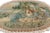 Rug & Kilim Vintage Persian Tabriz Oval Rug With Human and Landscape Pictorial - Rug & Kilim For Sale - Image 4 of 9