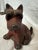 1940s Cast Iron Thick Browed Unusual Scotty Dog For Sale - Image 9 of 9