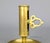 Antique Swedish Solid Brass Push-Up Candlestick Holder This beautiful candle holders is made of solid brass. It features a...