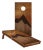 Retro Elakai Mahogany Pathfinder Cornhole Boards For Sale
