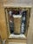 Gold Boho Gilded Antique Mirror Cabinet Credenza For Sale - Image 8 of 9