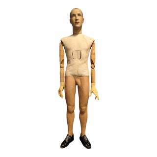 Vintage Male Display Mannequin For Sale