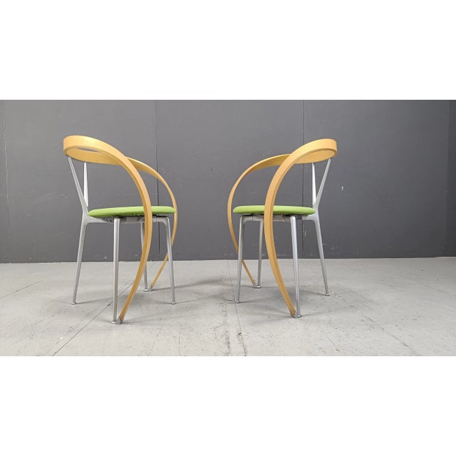 Revers Dining Chairs by Andrea Branzi for Cassina, 1993, Set of 6 For Sale - Image 12 of 15