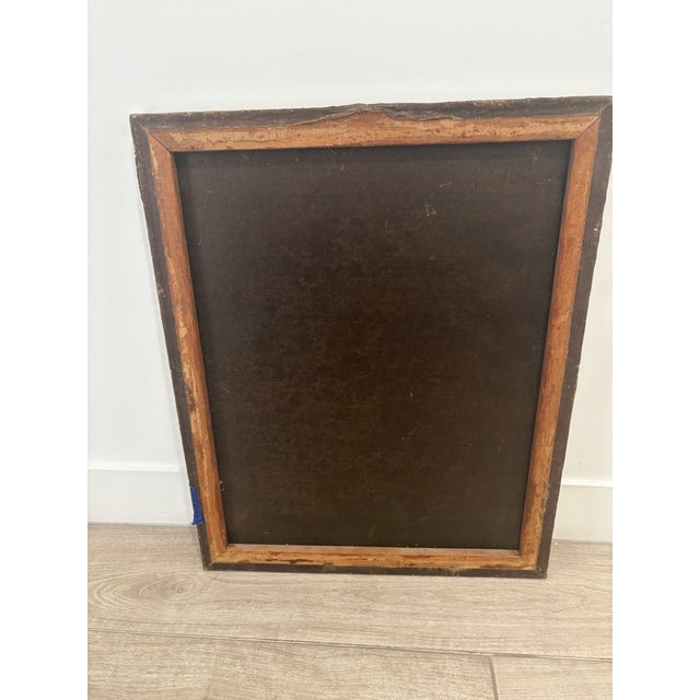 Textile Late 19th Century Paint of Young Boy For Sale - Image 7 of 12