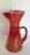 Glass Vintage Hand Blown Glass Pitcher With Glass Stir Stick For Sale - Image 7 of 7