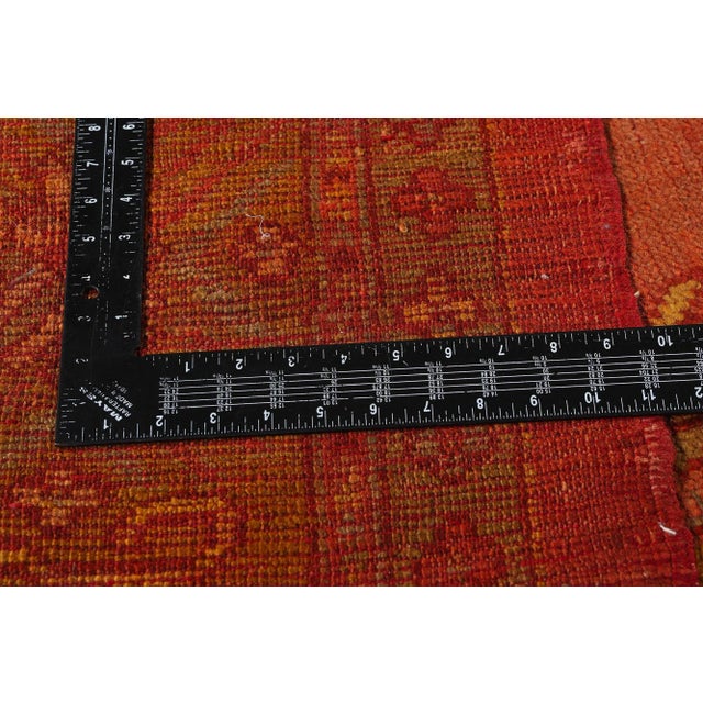 Textile Late 19th Century Turkish Oushak Rug - 09'03 X 15'04 For Sale - Image 7 of 10