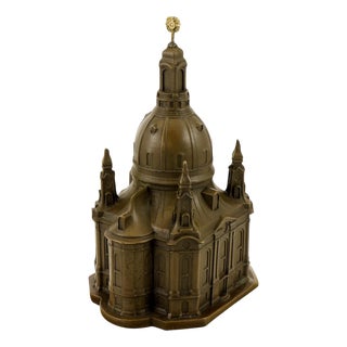 Dresden Frauenkirche Church Model in Bronze For Sale