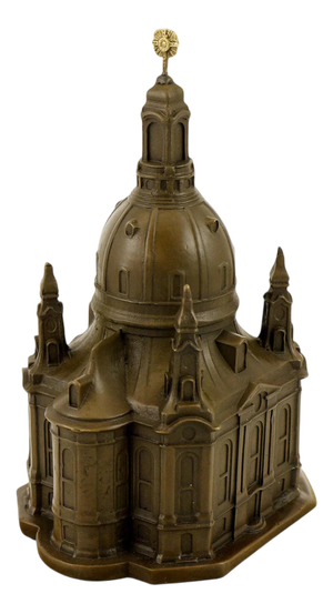 Dresden Frauenkirche Church Model in Bronze