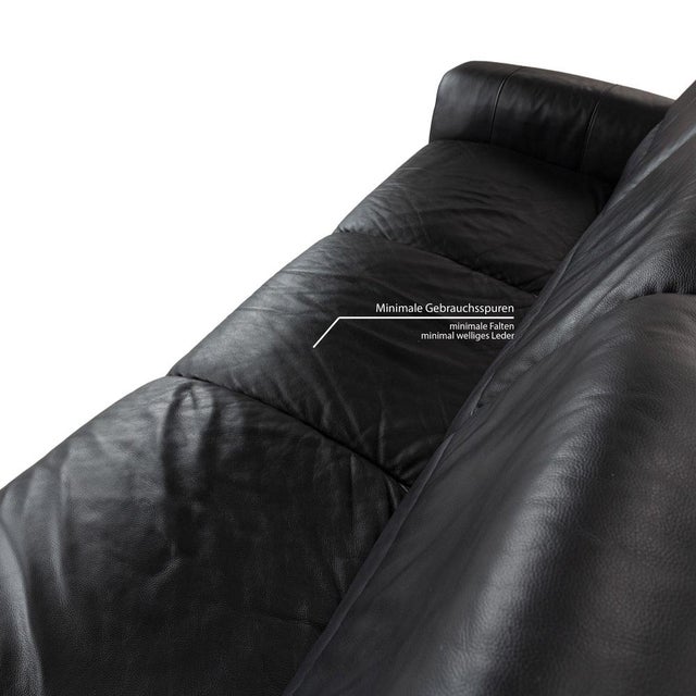 Animal Skin Leather Three-Seater Sofa from Stressless For Sale - Image 7 of 14