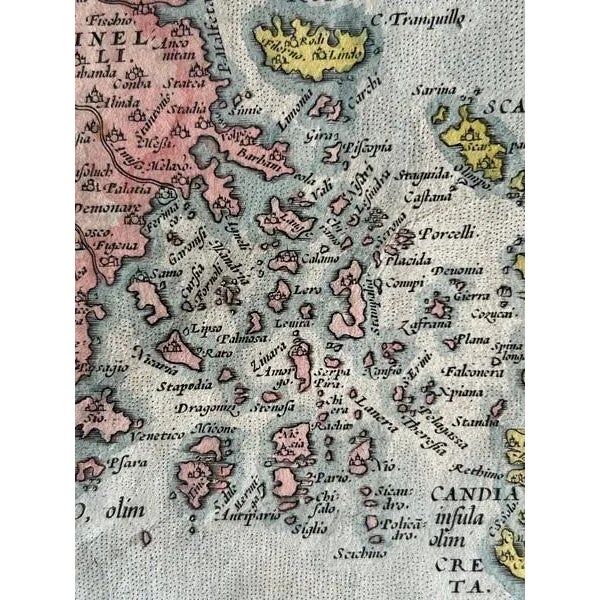 Antique Map of Natolia by Ortelius, 1600 For Sale - Image 4 of 11
