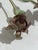 5-Light Ceiling Lamp in Decorated Wrought Iron and Murano Glass, 1980s. For Sale - Image 6 of 9