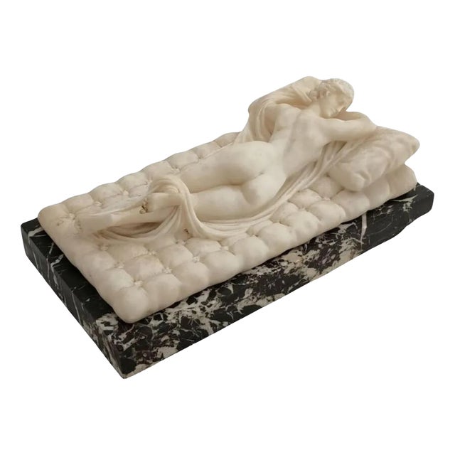 Italian School Artist, Figurative Sculpture, 19th Century, Carrara Marble For Sale