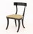 Late 20th Century Pair of Contemporary Ebonized Wood Klismos Dining Chairs For Sale - Image 5 of 7
