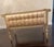 Hollywood Regency Late 20th Century Vintage French-Style Gilded Settee With Tufted Back and Bolster Pillows For Sale - Image 4 of 12