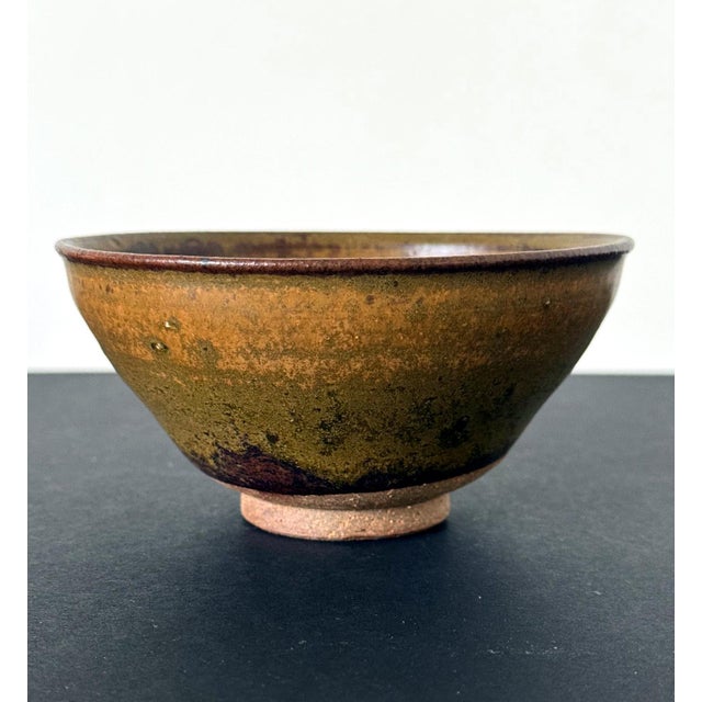 Korean Chawan Tea Bowl by Park Boo Won with Tomobako Box For Sale - Image 10 of 14