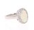 This ring has a cute and simple 1.16 Carat Opal and has 16 Round Cut Diamonds that weigh 0.32 Carats. The total carat...