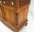 Traditional Solid Carved Teak Antique Two Part Cupboard Cabinet with Unique Feature For Sale - Image 3 of 11