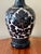 Asian midcentury Cizhou-inspired vase fitted as a lamp with a carved wood vase. All modern hardware and wiring. Please see...