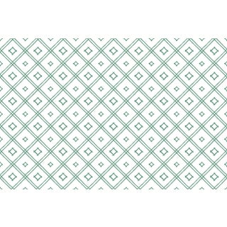 Island House Small Forest Green Fabric by the Yard For Sale