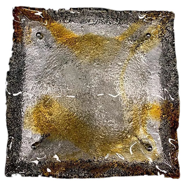 Vintage Murano Wall or Ceiling Lamp, 1970s For Sale