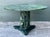 Vintage Green Marble Pedestal Table For Sale - Image 11 of 12