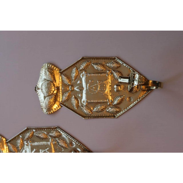 Mid-Century Modern Mid-Century Swedish Brass Sconces, Set of 2 For Sale - Image 3 of 16