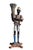 Wood Mid 20th Century Venetian Blackamoor Figural Candlesticks For Sale - Image 7 of 9