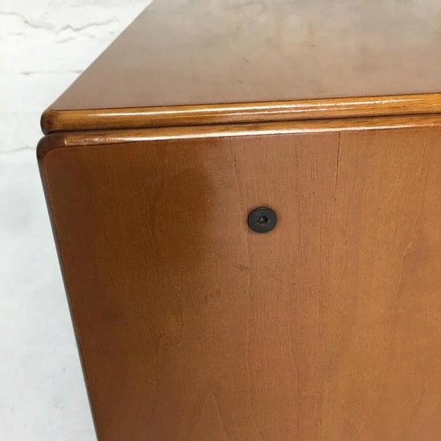 Brown Vintage Walnut Coffee Table For Sale - Image 8 of 11