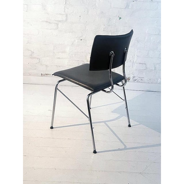 Sparta Chairs in Leather by Christoph Hindermann for Dietiker, 1990s, Set of 6 For Sale - Image 14 of 15