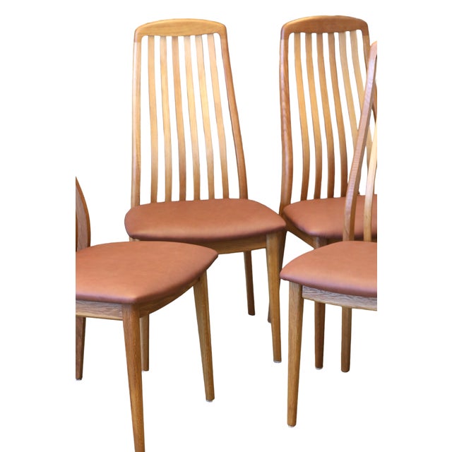 Wood Danish Chairs in Oak, 1960s, Set of 4 For Sale - Image 7 of 15