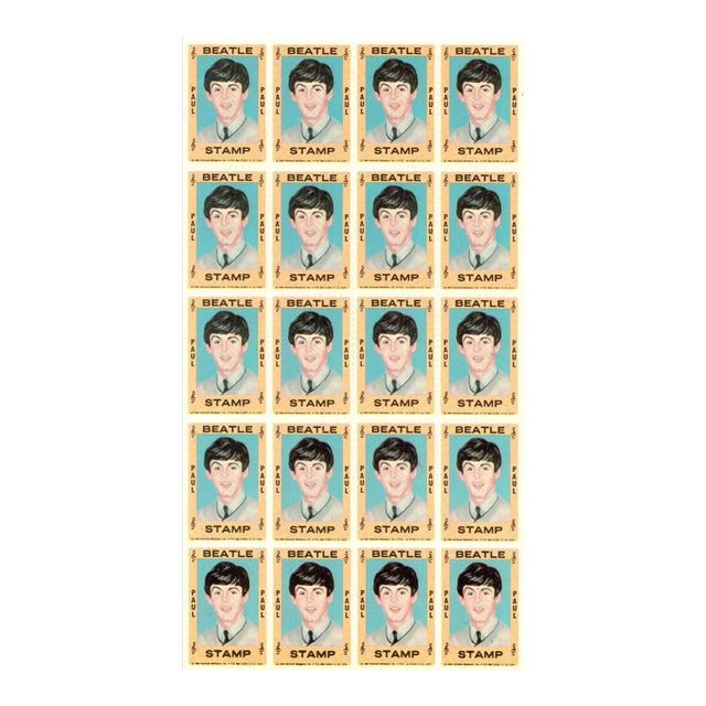 Beatles Stamp Set, Paul McCartney, Stamps For Sale