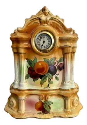 Staffordshire Mantle Clock, 1900s
