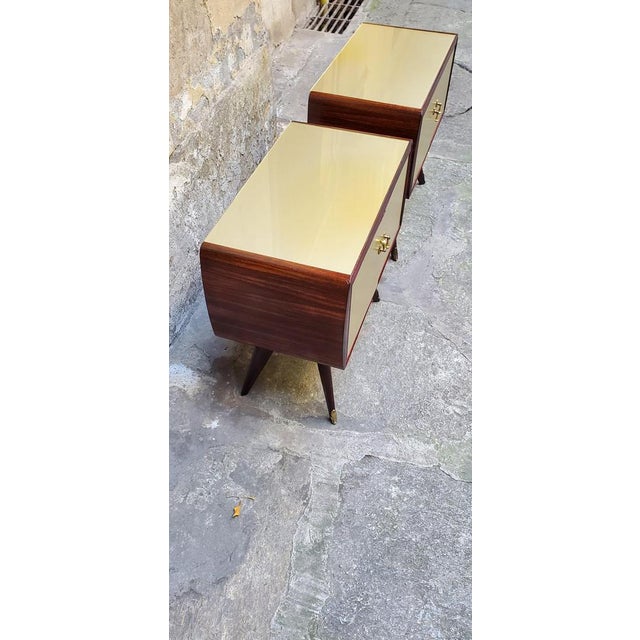 1950s Bedside Tables, 1950s, Set of 2 For Sale - Image 5 of 12