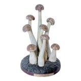 Vintage Mushroom Model Specimen Sculpture For Sale