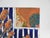 Contemporary Expressionist Floral Blue Stripe Painting For Sale - Image 4 of 7
