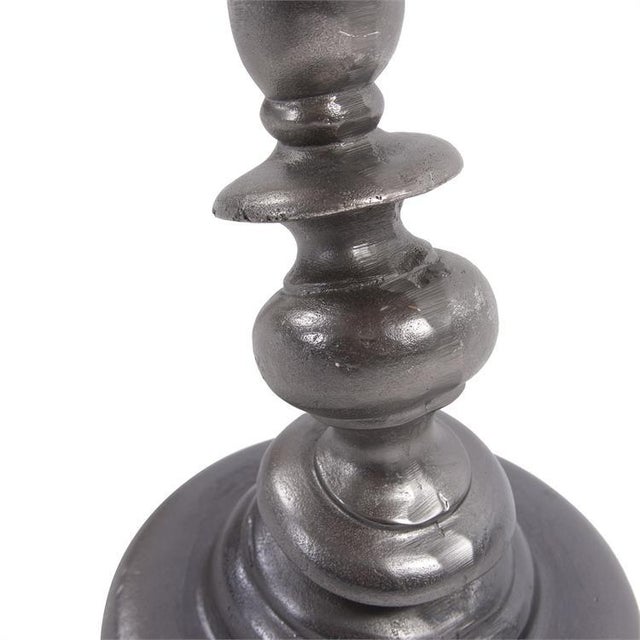 Contemporary Drunken Metal Martini Table from Kenneth Ludwig Chicago For Sale - Image 3 of 6