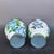 Pair of Vintage Cloisonné Enamel Peony Vases With Bird Motif For Sale - Image 4 of 9