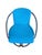 Italian Steel and in Turquoise Cotton Upholstery Armchairs, 1960s, Set of 2 For Sale - Image 12 of 18