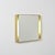 Rectangular Gilt Metal Mirror, 1970s For Sale - Image 11 of 11