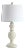 Adelaide Table Lamp in whitewash - a Pair For Sale