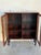 Wood Rosewood Glass Cabinet Bookcase Denmark Mid-Century Modern 1970s For Sale - Image 7 of 9