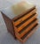 Chippendale 1940s Baker Furniture Satinwood and Walnut Chest With Pull Out Tray For Sale - Image 3 of 12