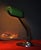 Plastic Belgian Art Deco Green Enamel Adjustable Desk Lamp from Sevadac, 1920s For Sale - Image 7 of 17