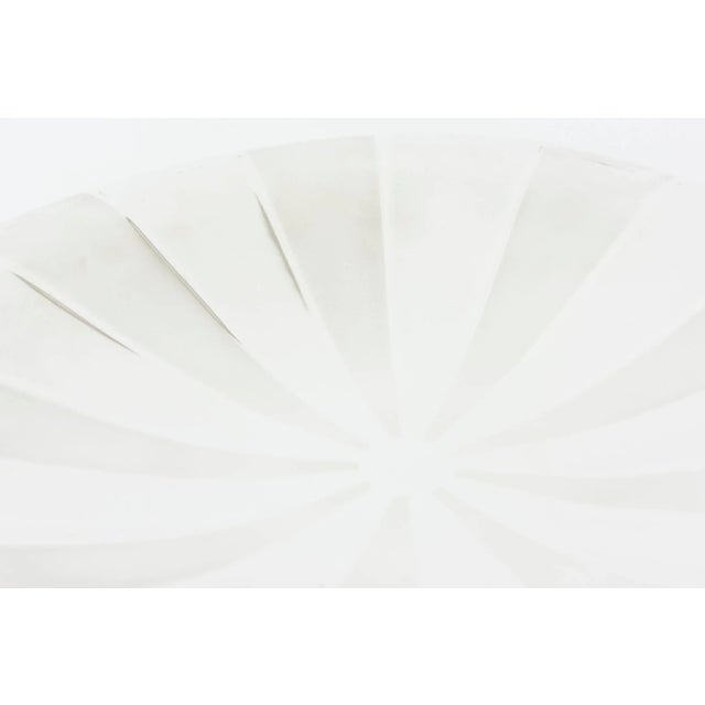 Vintage Silver-Plate Footed Bowl Mid Century Modern For Sale - Image 9 of 11