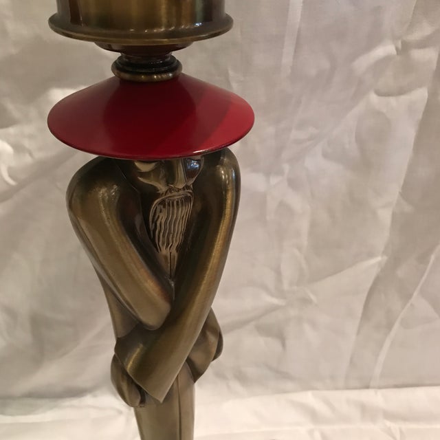 1930s Victor Schreckengost Colonial Premier Art Deco Table Lamps - a Pair For Sale - Image 5 of 10