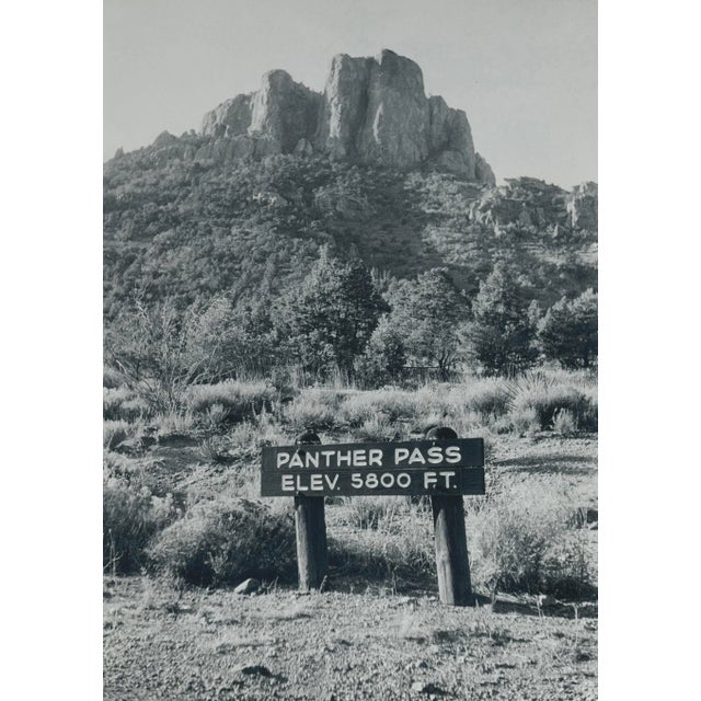 1960s Panther Pass, Texas, 1960s, Black and White Photograph For Sale - Image 5 of 5