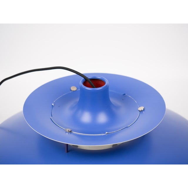 Blue Vintage Danish PH 5 Lamp by Poul Henningsen for Louis Poulsen, 1970s For Sale - Image 8 of 13