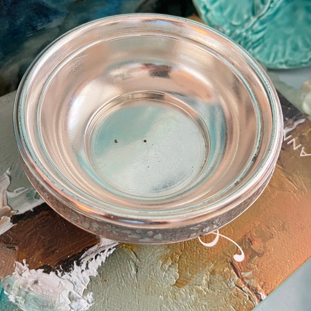 Antique Victorian Quadruple Silverplate Butter Cooler With Cow Finial For Sale - Image 9 of 12