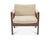 Cream 1960s Elegant Caned Lounge Chair in the Style of Dunbar For Sale - Image 8 of 8